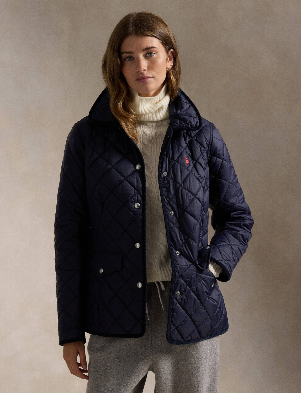 

Куртка POLO RALPH LAUREN Slim Fit, темно-синий