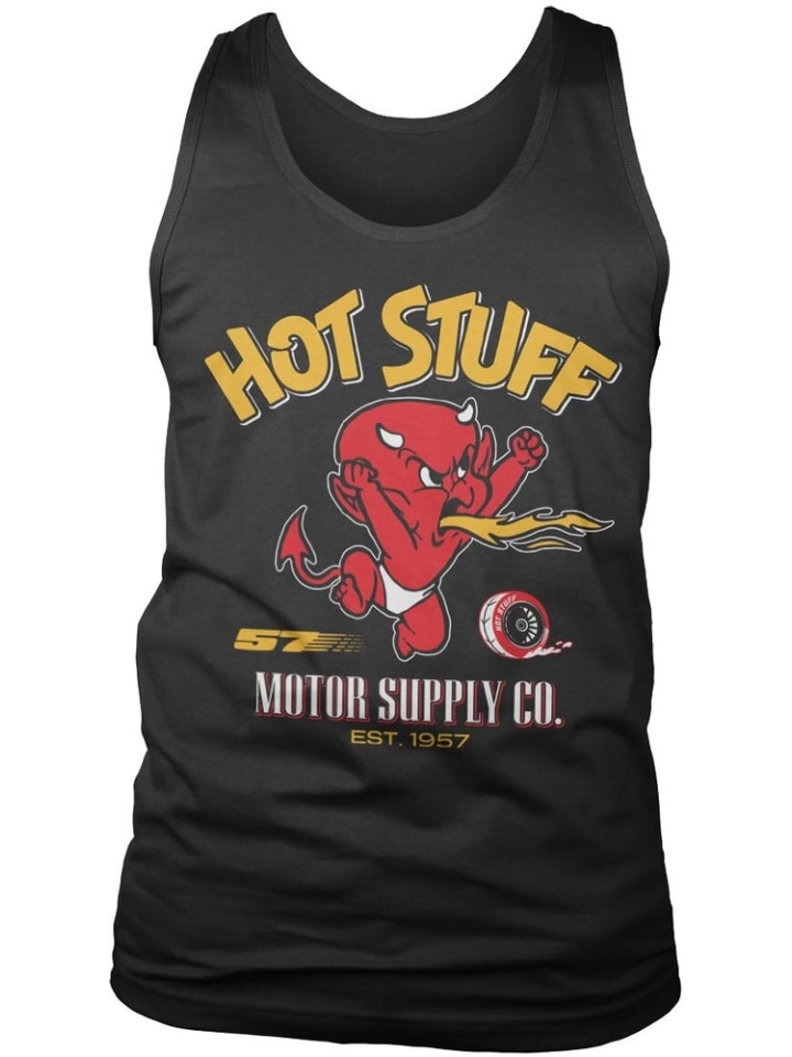 

Футболка Motor Supply Co Tank Top Hot Stuff, черный