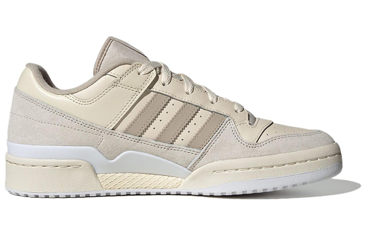 Adidas Originals Адидас Ориджиналс Форум Лоу бежевый экрю, цвет Ecru — фото 3