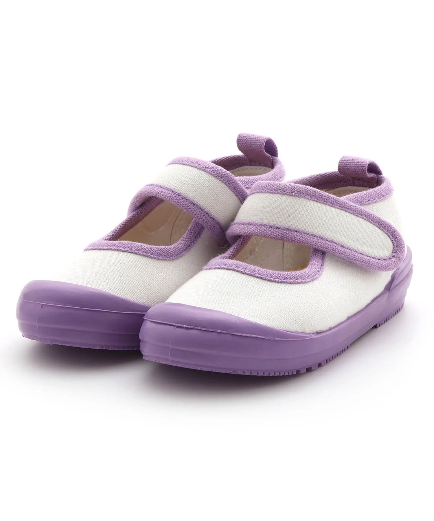 Детские слипоны из канваса BREEZE indoor shoes фиолетовые