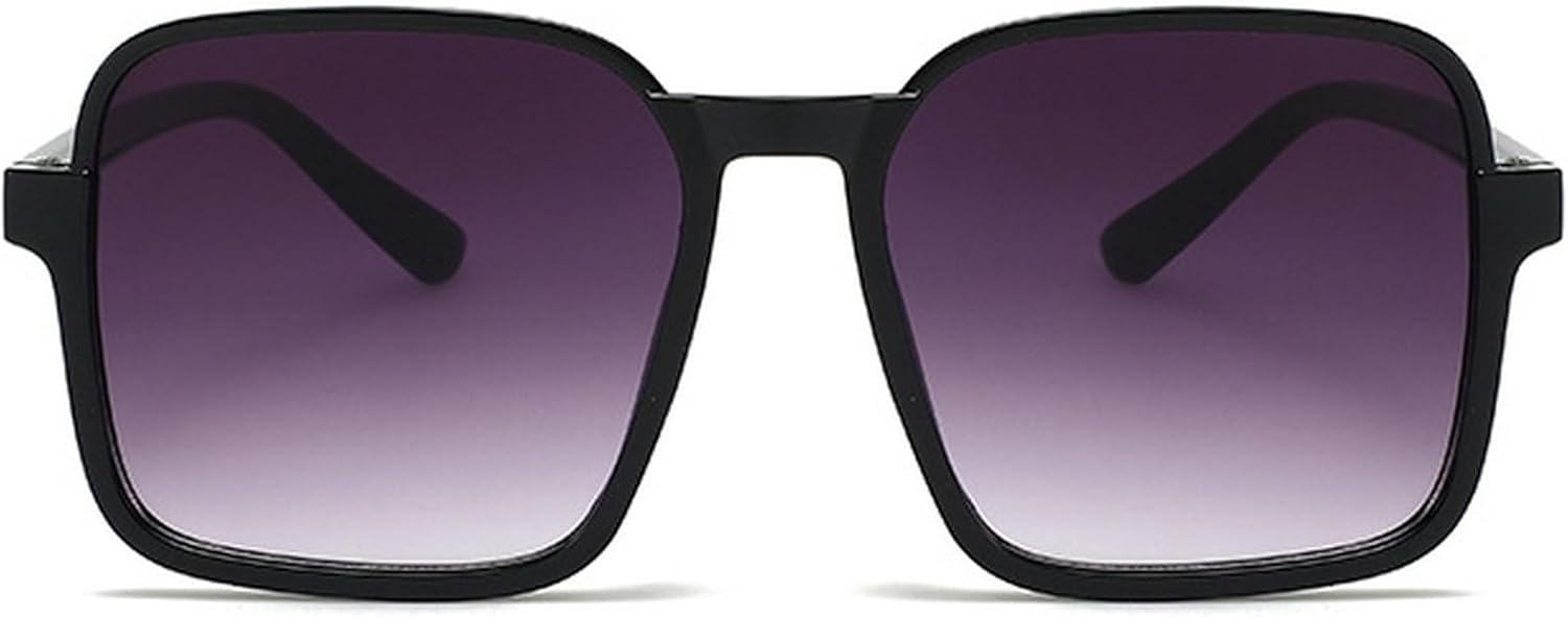 

Винтажные большие квадратные солнцезащитные очки для женщин, модные солнцезащитные очки в полуободковой оправе, женские очки цвета шампанского и оранжевого, с защитой от УФ-излучения UV400 mincl, Gray