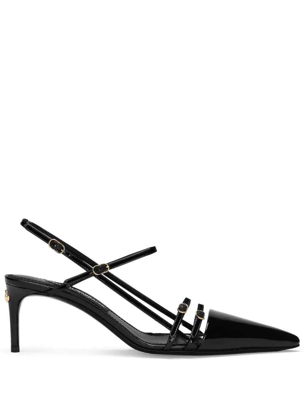 Туфли с логотипом DG DOLCE & GABBANA, черный