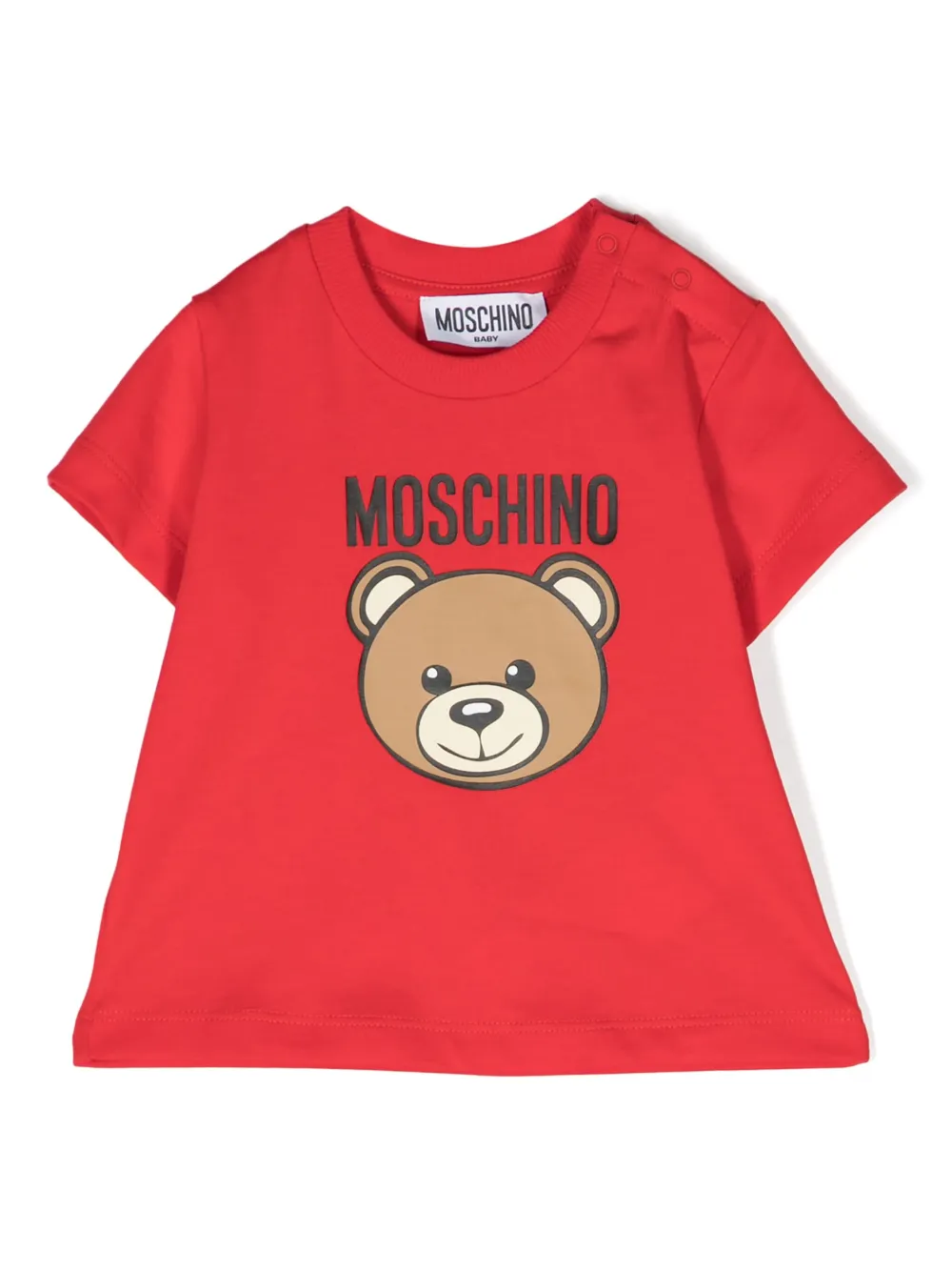 

Футболка Teddy Bear Moschino Kids, красный