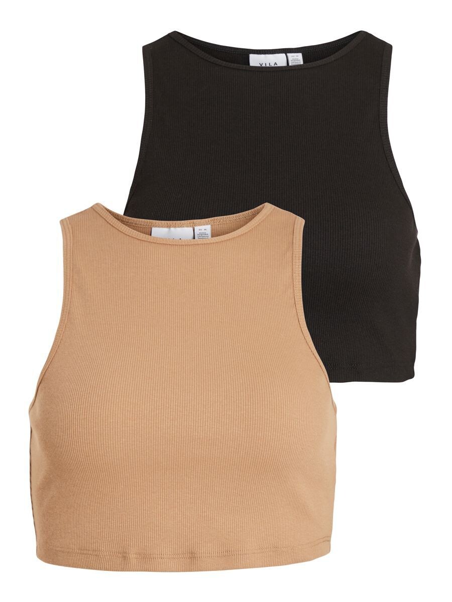

Топ VILA, цвет Brown/Black