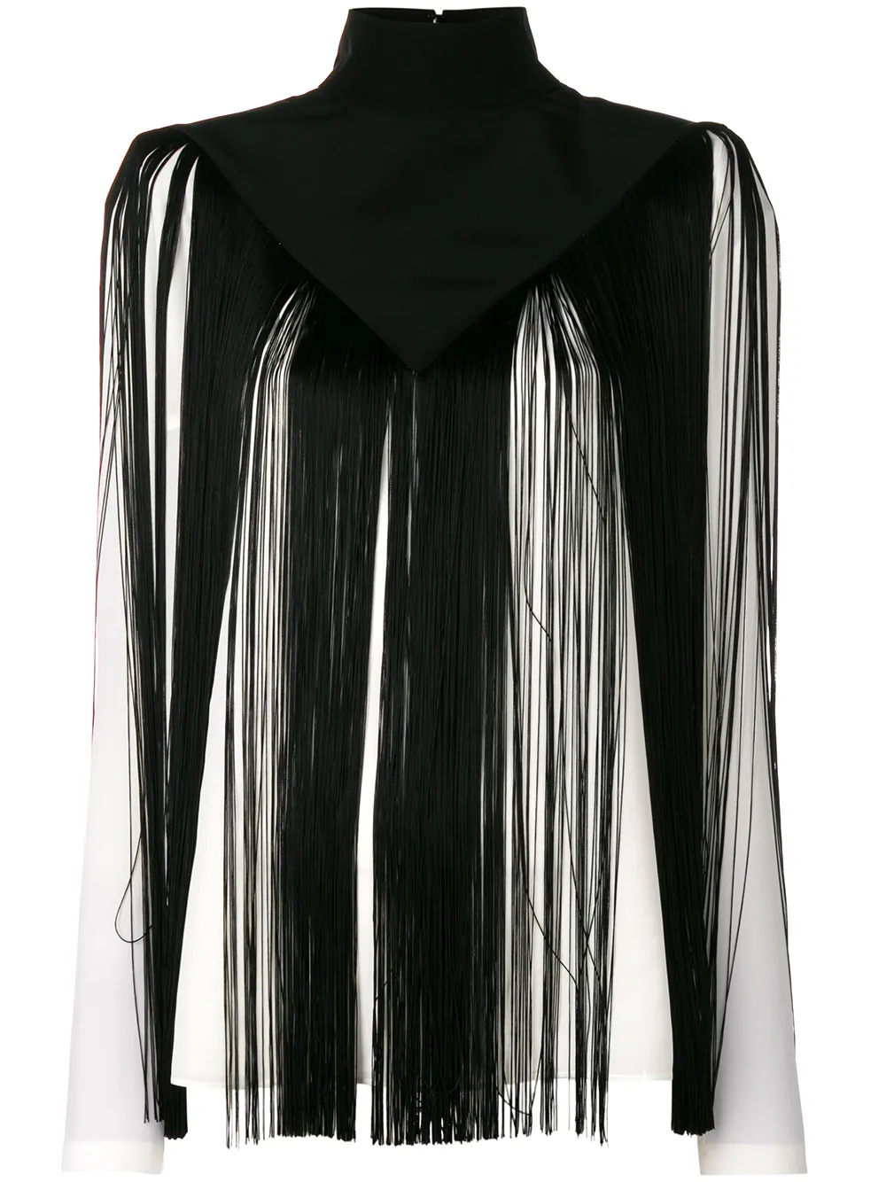 

Fringe embellished top Givenchy, белый