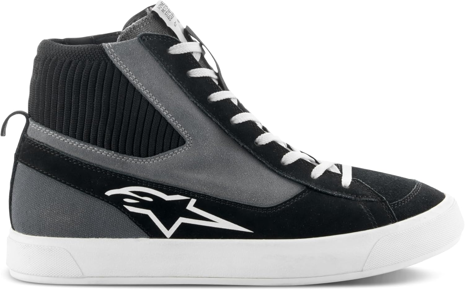 Кроссовки Alpinestars, сертифицированные CE, легкие, с изящным дизайном и удобной посадкой, белый/черный/серый — фото 2