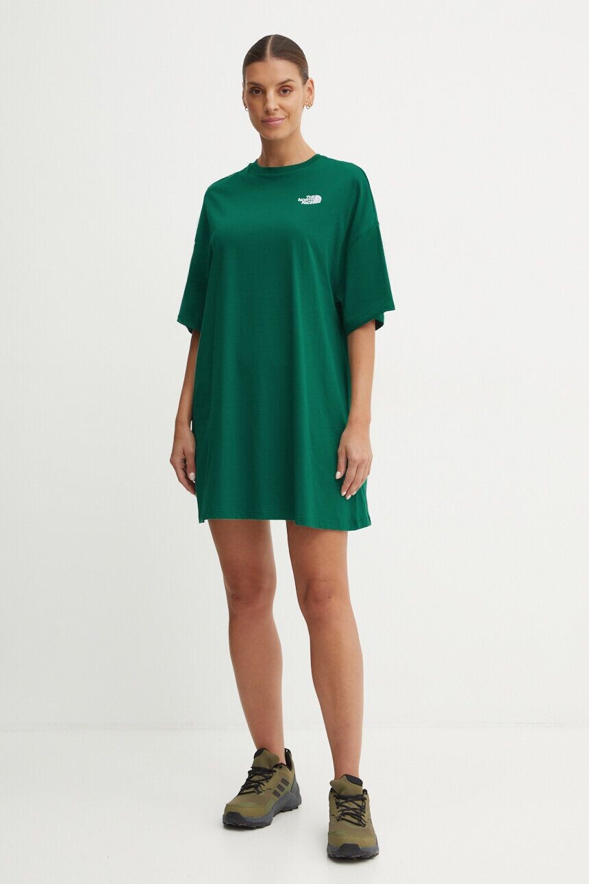 

Платье-футболка The North Face Essential, зеленый