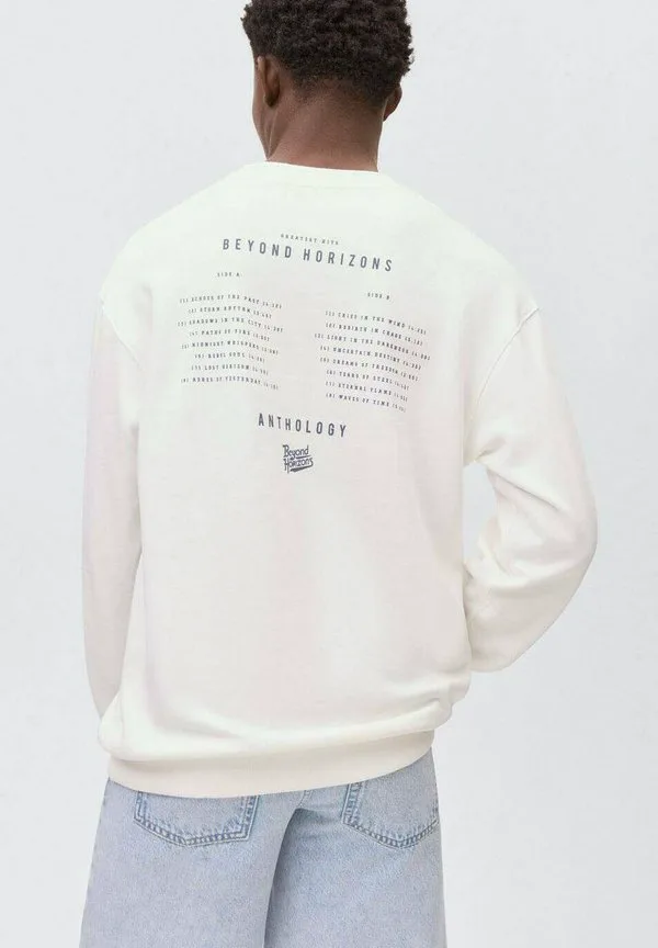 Подростковая толстовка Mango Kids, Off-White