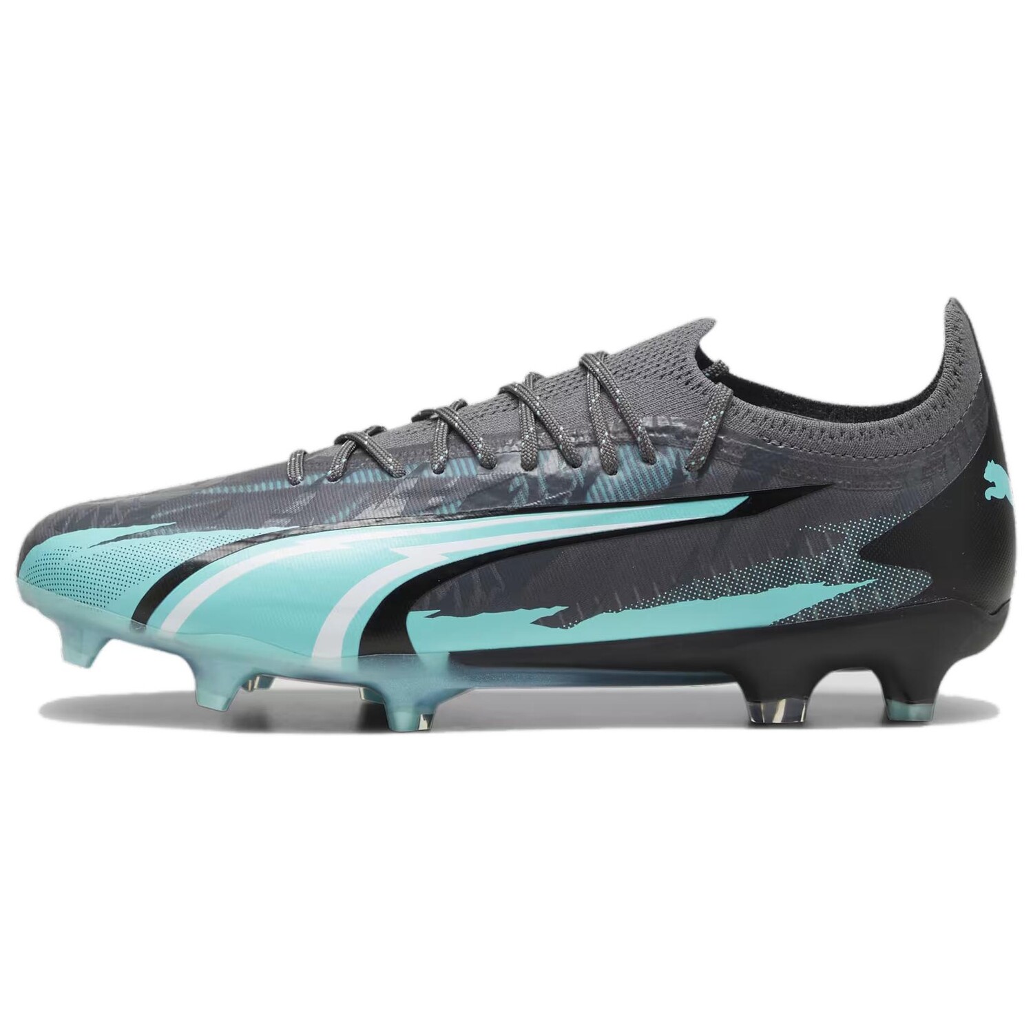 

Puma Ultra Ultimate Футбольная обувь Мужская, Strong Grey / PUMA White / Blue