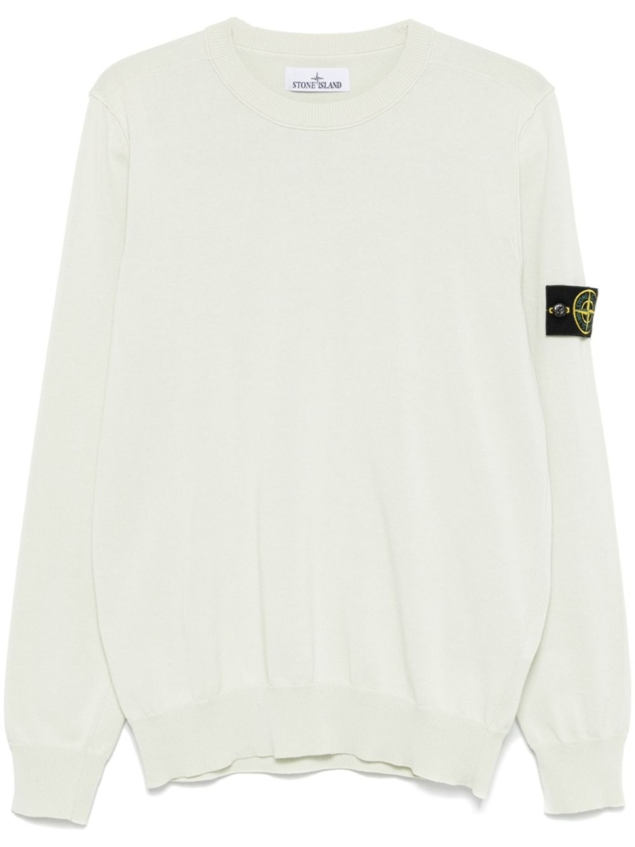 

Stone Island свитер с нашивкой Compass, зеленый