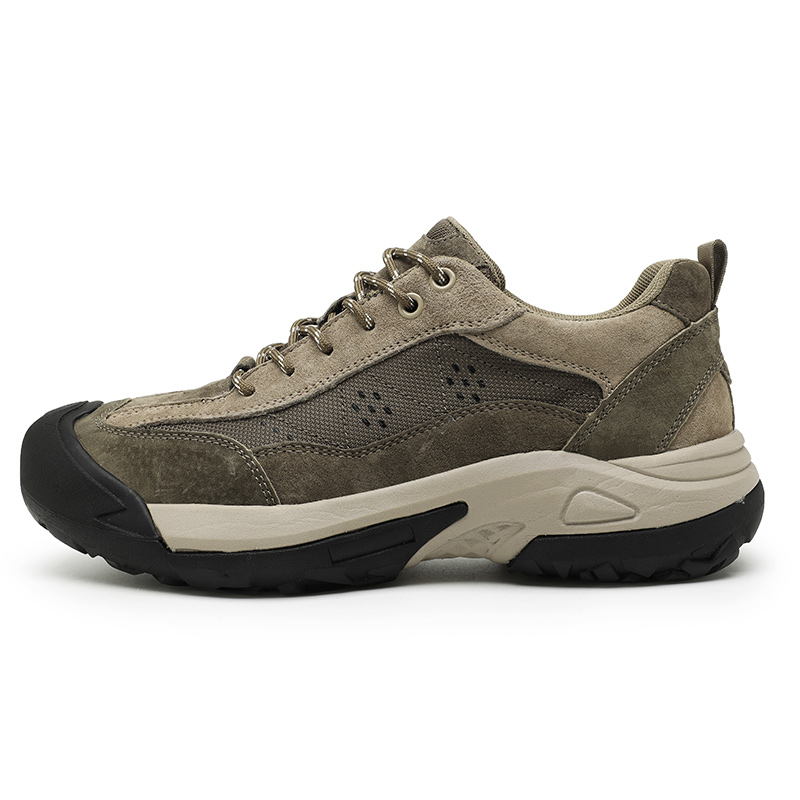 

LAORENTOU Мужские низкие кеды повседневные хаки, цвет Khaki