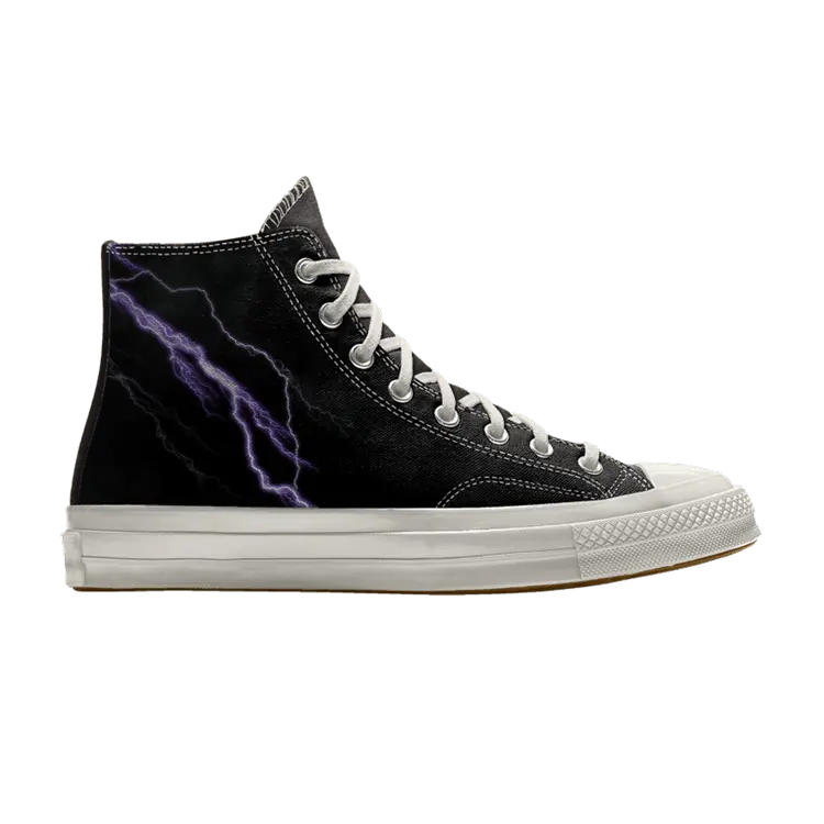 

Кроссовки Converse Chuck 70 High Custom 'Lightning', черный