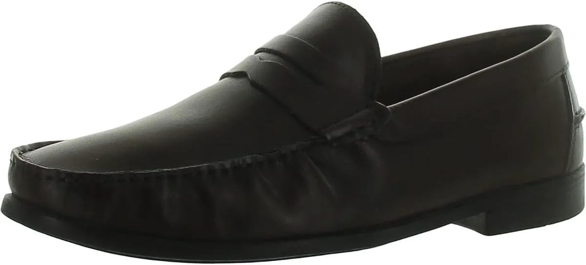 

Мужские повседневные туфли Marc Joseph New York, удобные, из натуральной кожи, легкие, классической модной формы, с пряжкой-пенни, на молнии, дышащие, обувь для вождения, коричневый