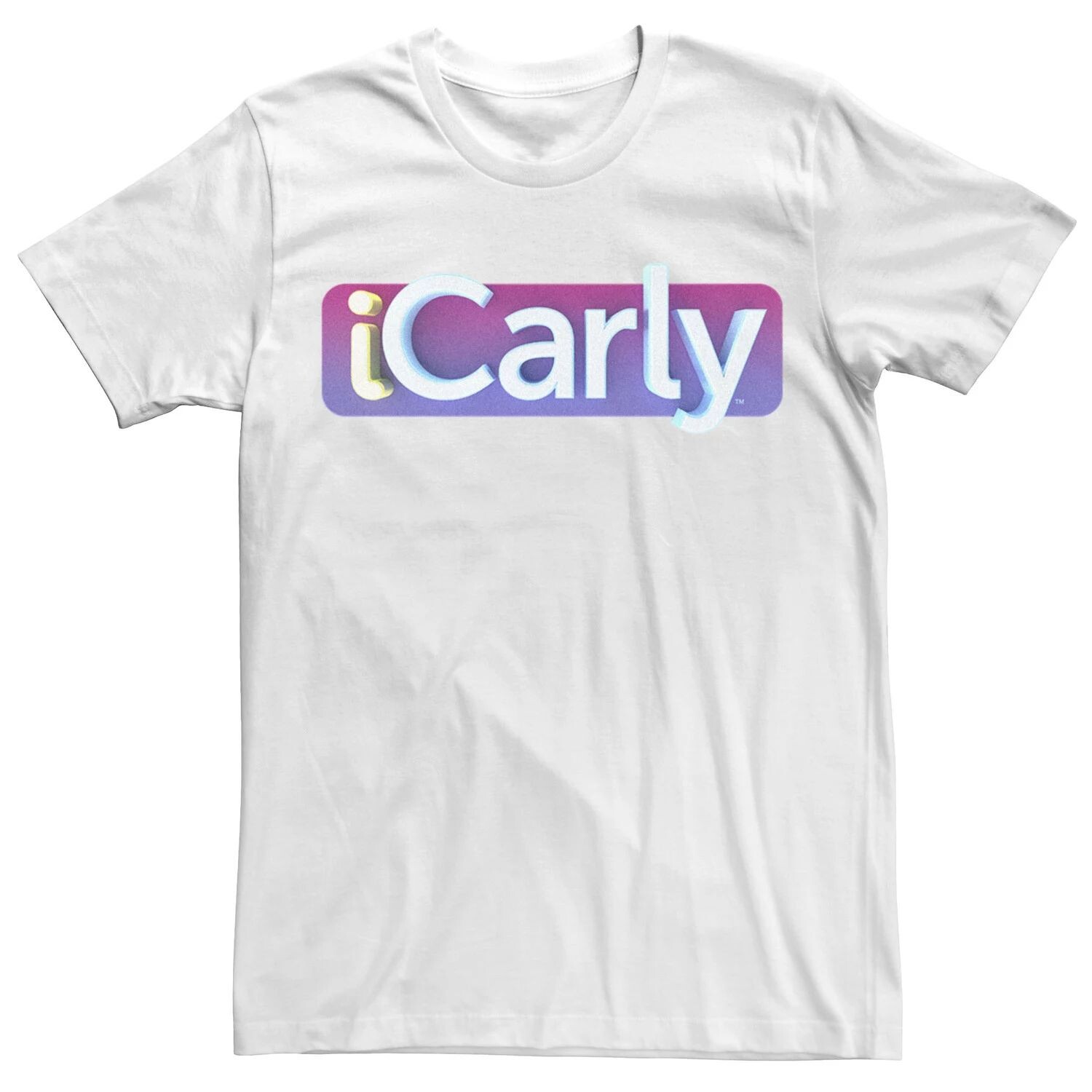 

Мужская футболка с логотипом iCarly Simple Title Licensed Character