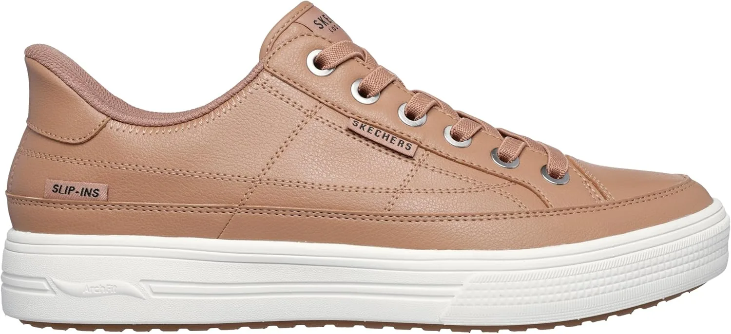 Мужские кроссовки Skechers Arch Fit Arcade Catch Ya There Hands Free Slip-ins, светло-коричневый — фото 2