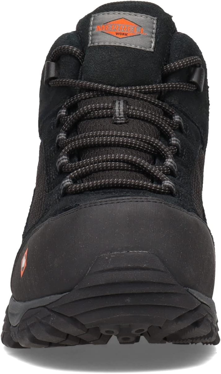 Мужские ботинки Merrell Moab Onset Mid Waterproof с композитным носком, черный — фото 3