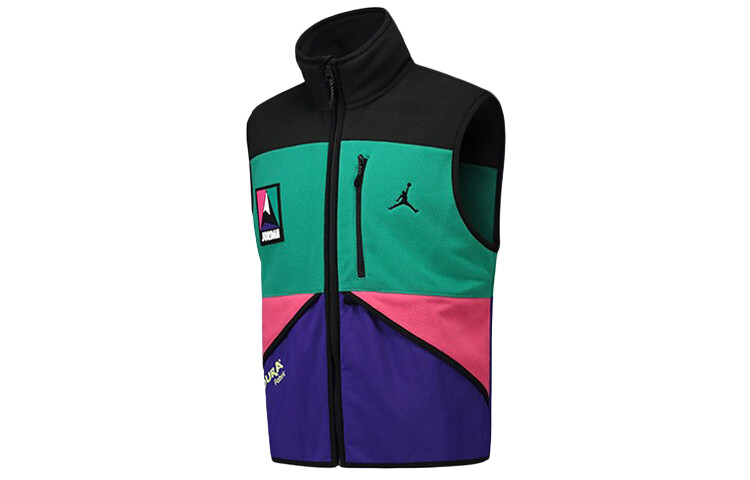 

Иорданский мужской жилет Jordan, цвет Black/Green/Purple, Черный, Иорданский мужской жилет Jordan, цвет Black/Green/Purple