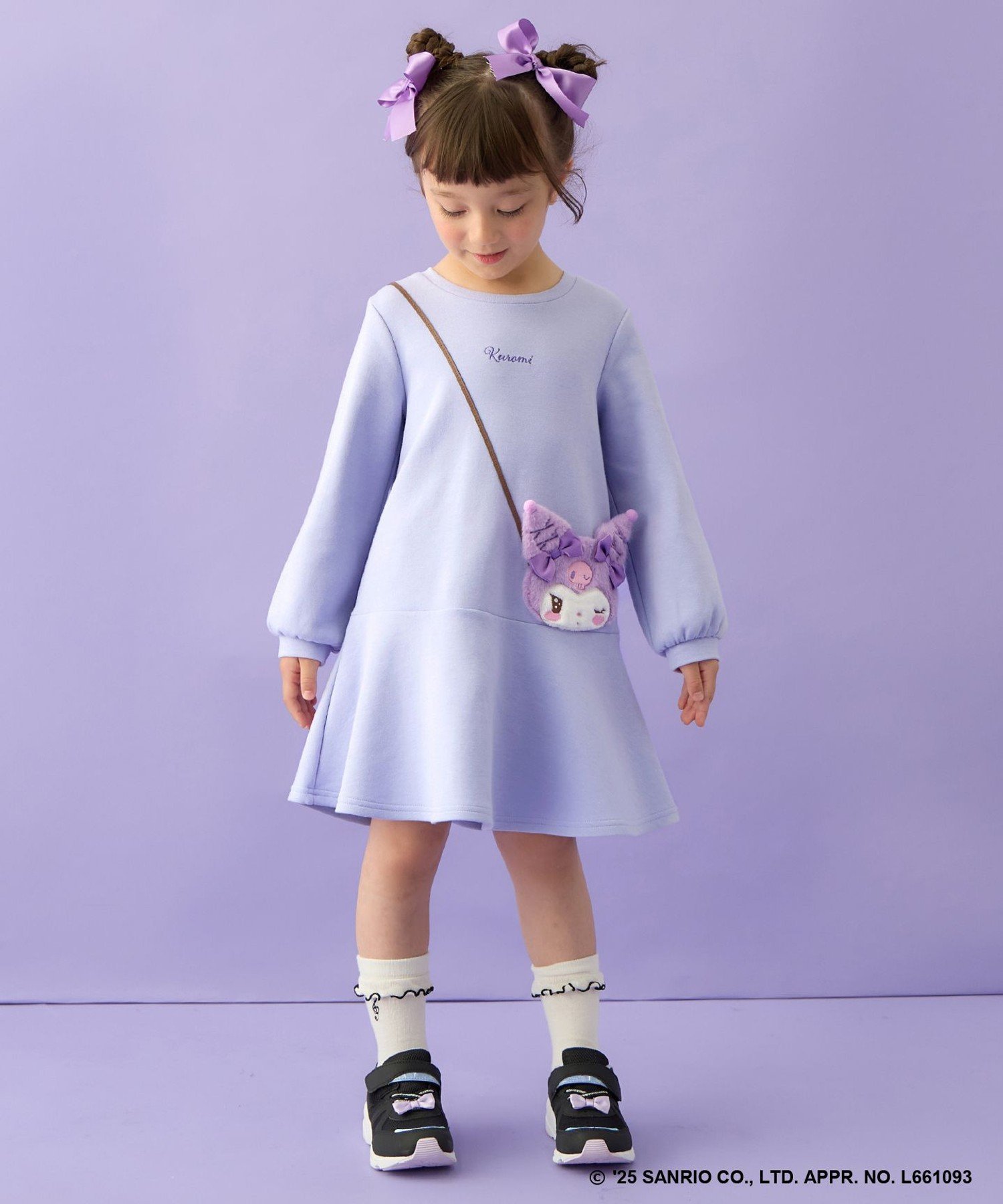 Платье-клатч ANY KIDS, Lavender x Kuromi [082] — фото 3