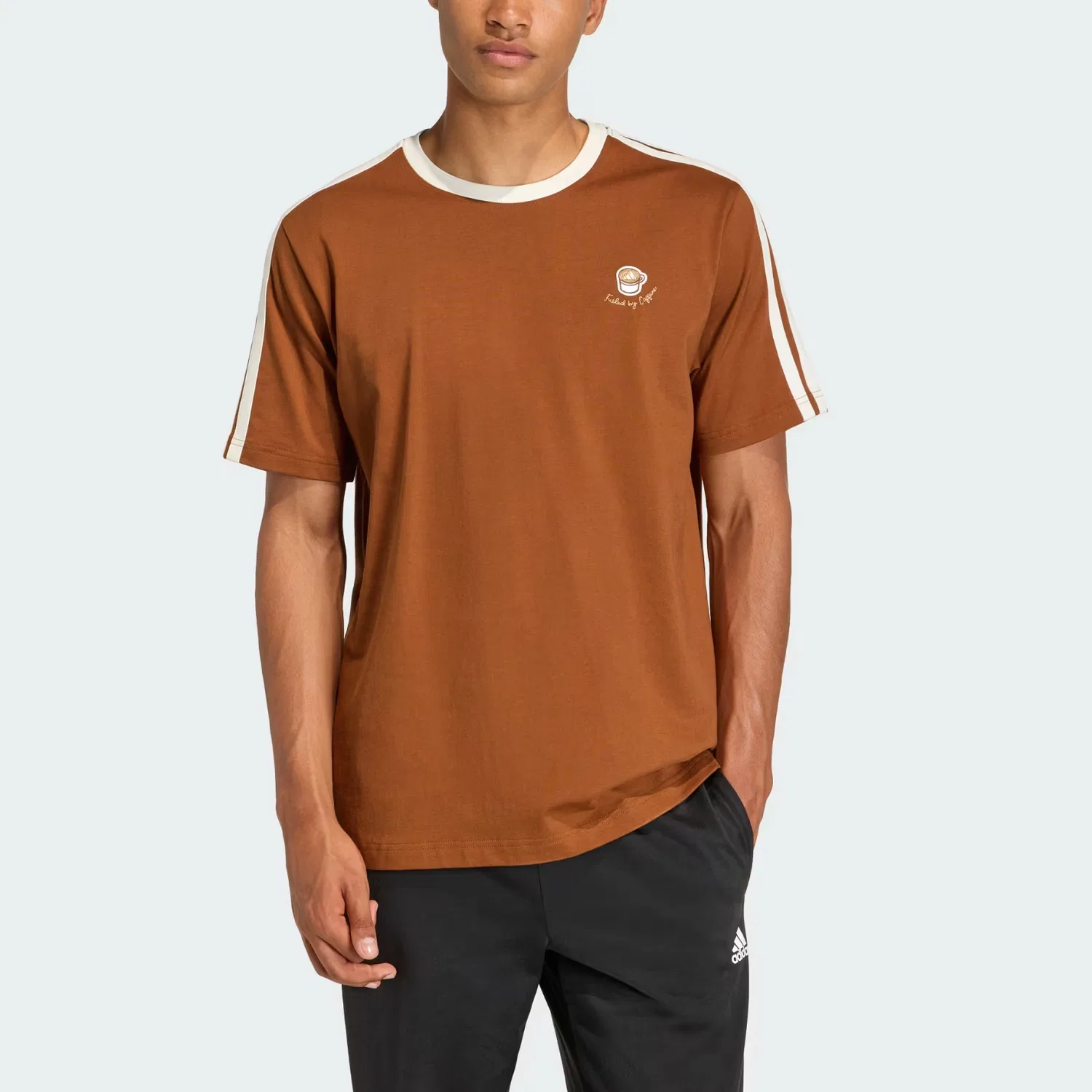 Футболка Lux Coffee мужская Adidas, Dark copper — фото 3