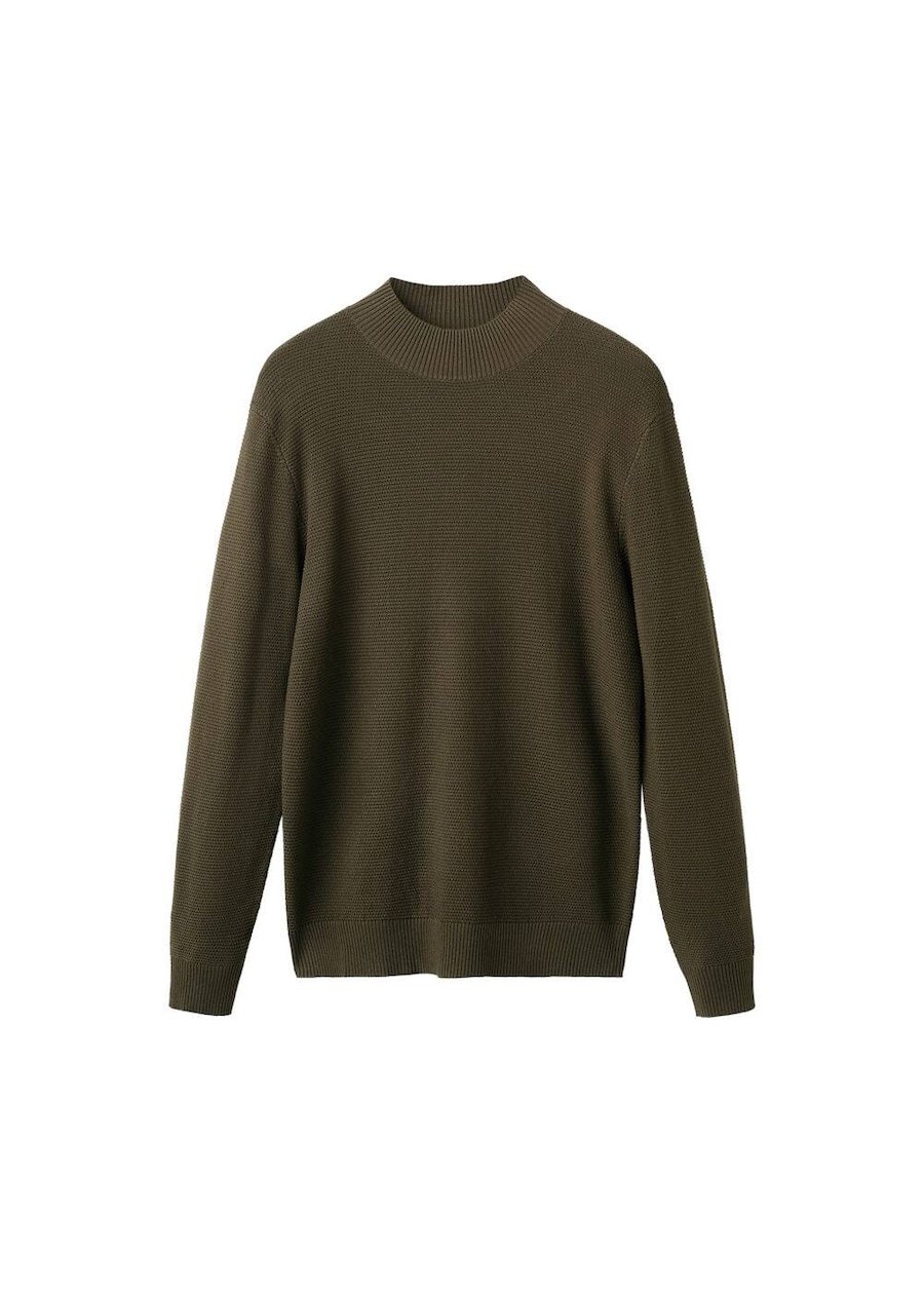 

Свитер MANGO MAN Carino, темно-зеленый