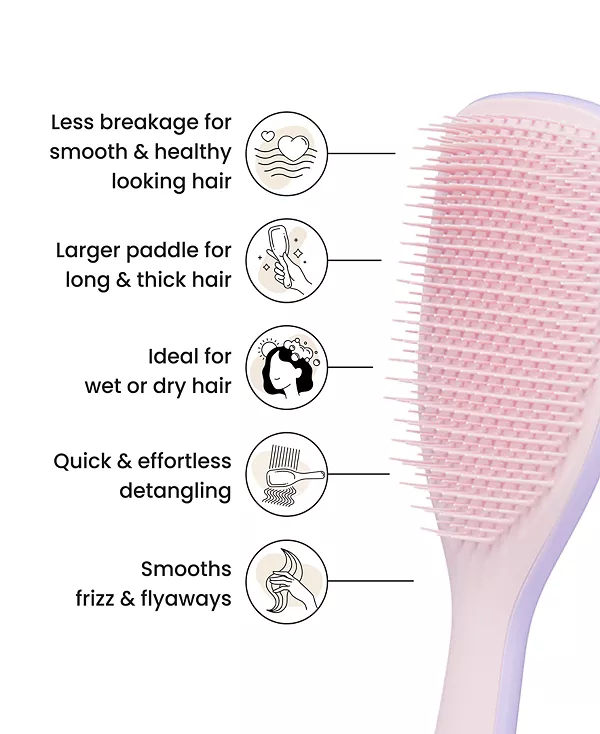 Большая расческа для распутывания волос Tangle Teezer, bubble gum — фото 3