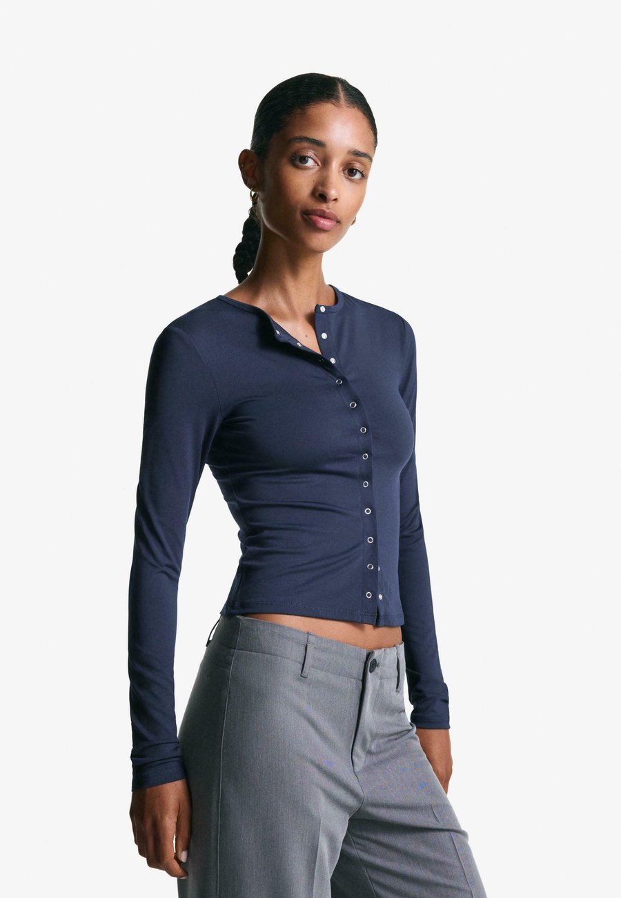 

Блуза Bershka Blouse, Dark Blue