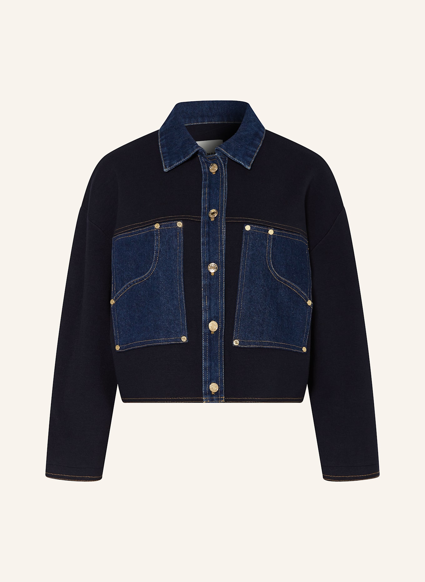 

Кардиган из смеси материалов Sandro, мультиколор