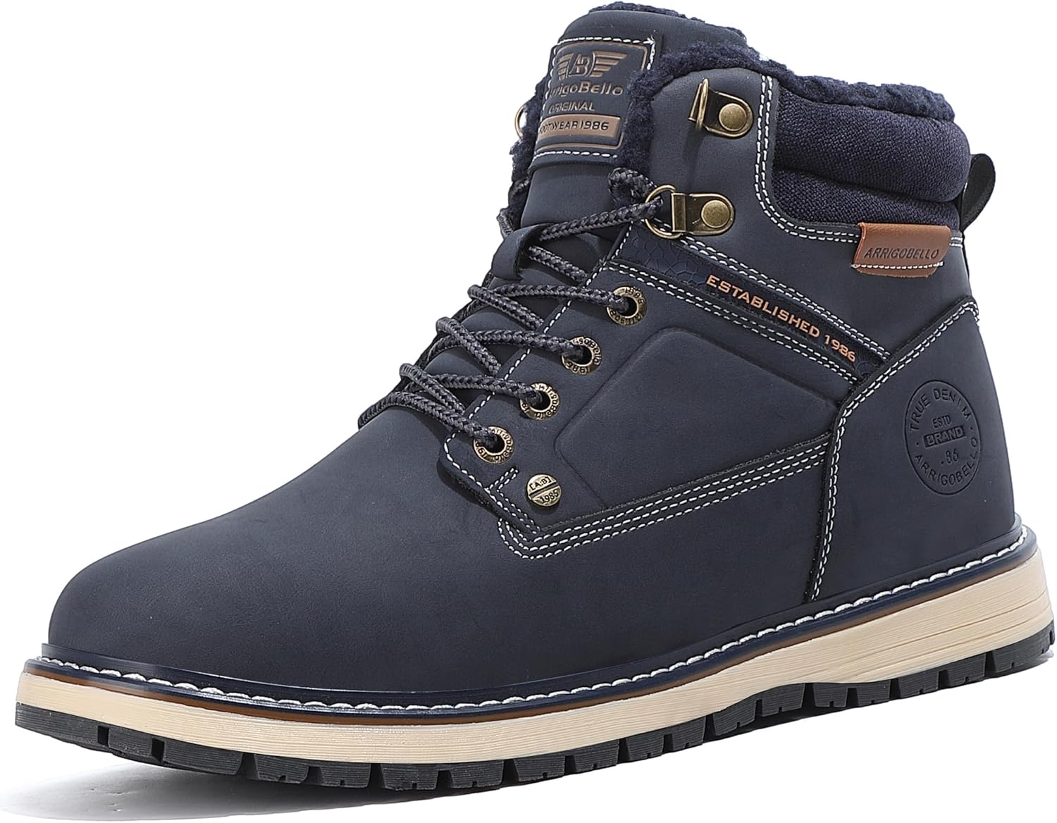 

Мужские зимние ботинки ARRIGO BELLO, B Blue-warm Fur
