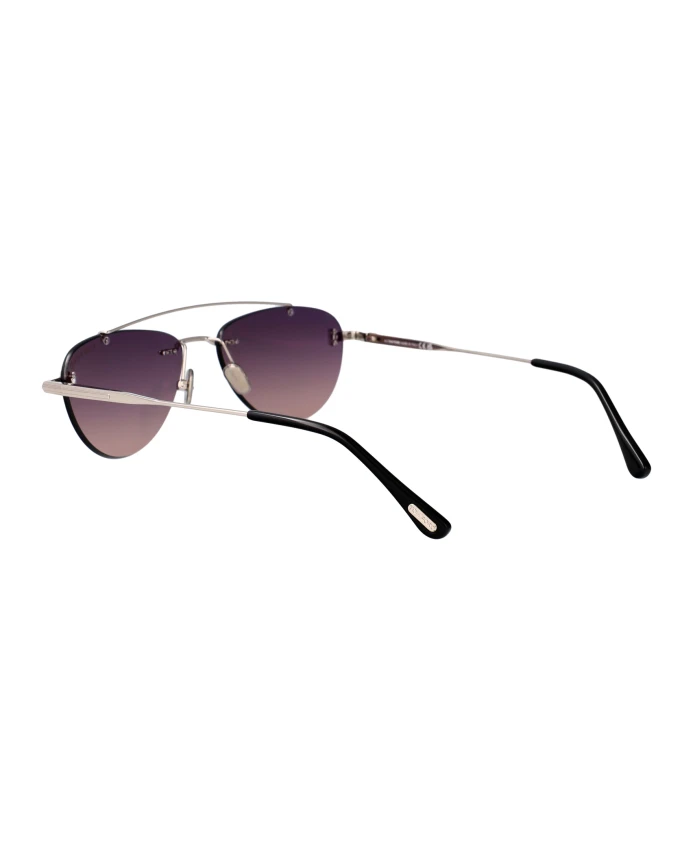 Солнцезащитные очки Astor-02 Tom Ford, серый — фото 4