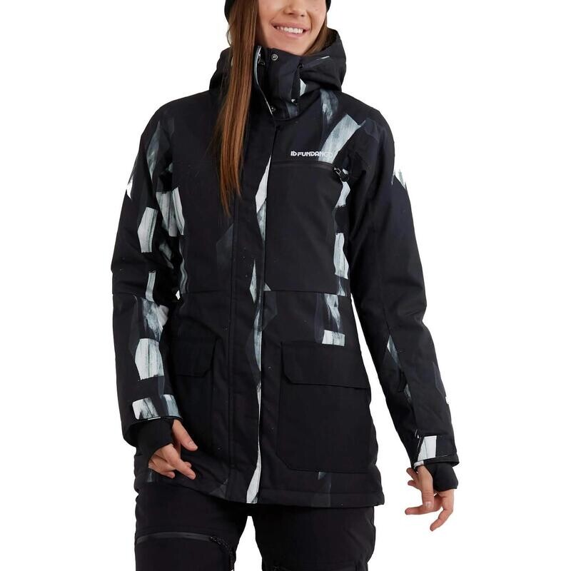 

Лыжная куртка Poplar Jacket Women - Black Fundango, цвет grau
