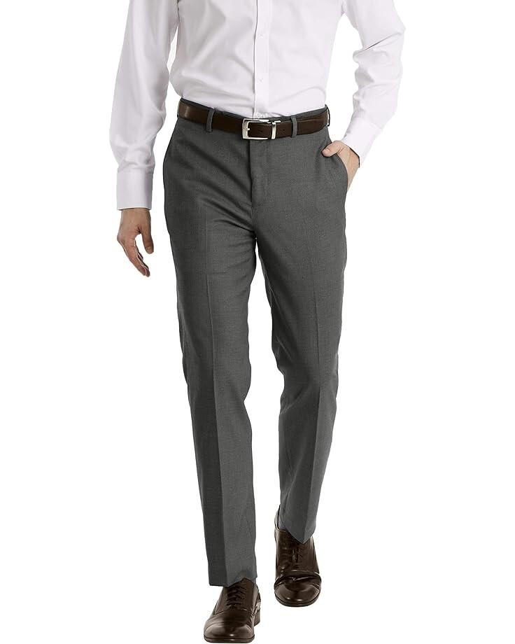 

Брюки Calvin Klein Slim Fit Dress, цвет Medium Grey