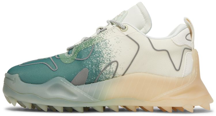 Кроссовки Off-White ODSY-1000 'Ombre Cream Green', зеленый — фото 3