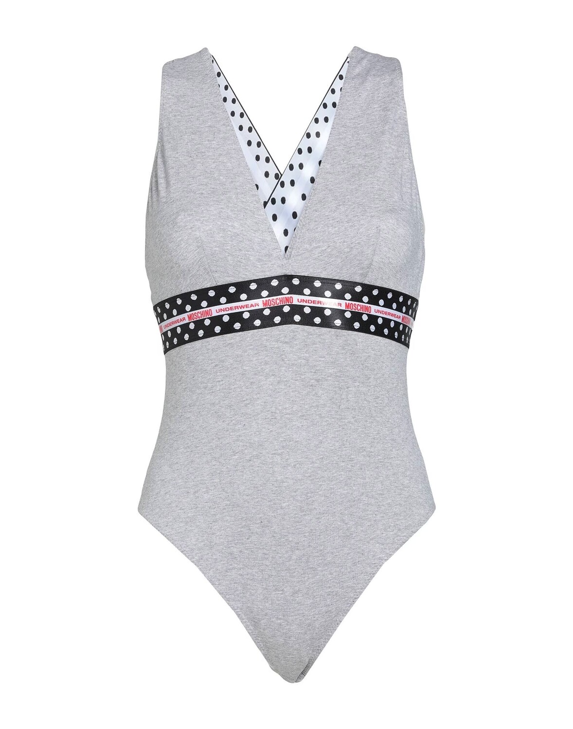 

Боди Moschino, серый