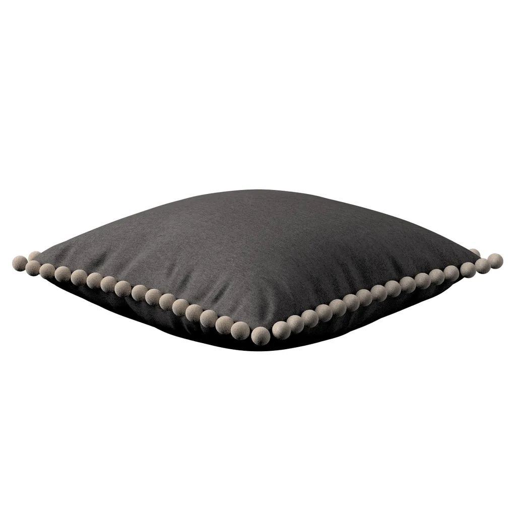 

Чехол на подушку Dekoria, темно-серый