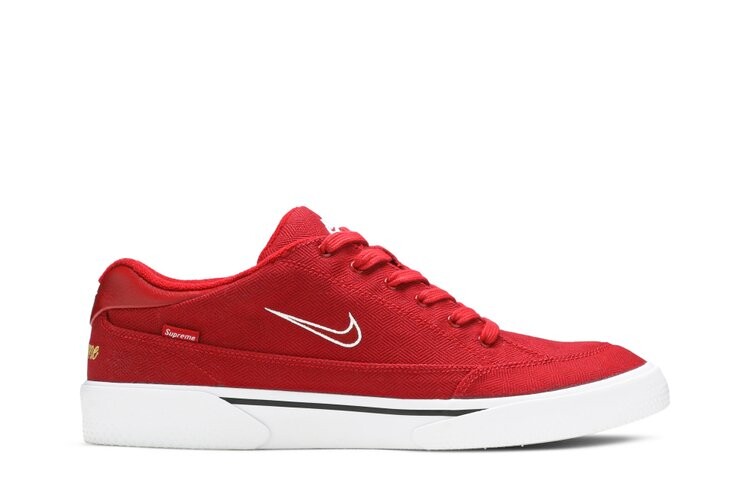 

Кроссовки Nike Supreme x SB GTS QS 'Gym Red', красный
