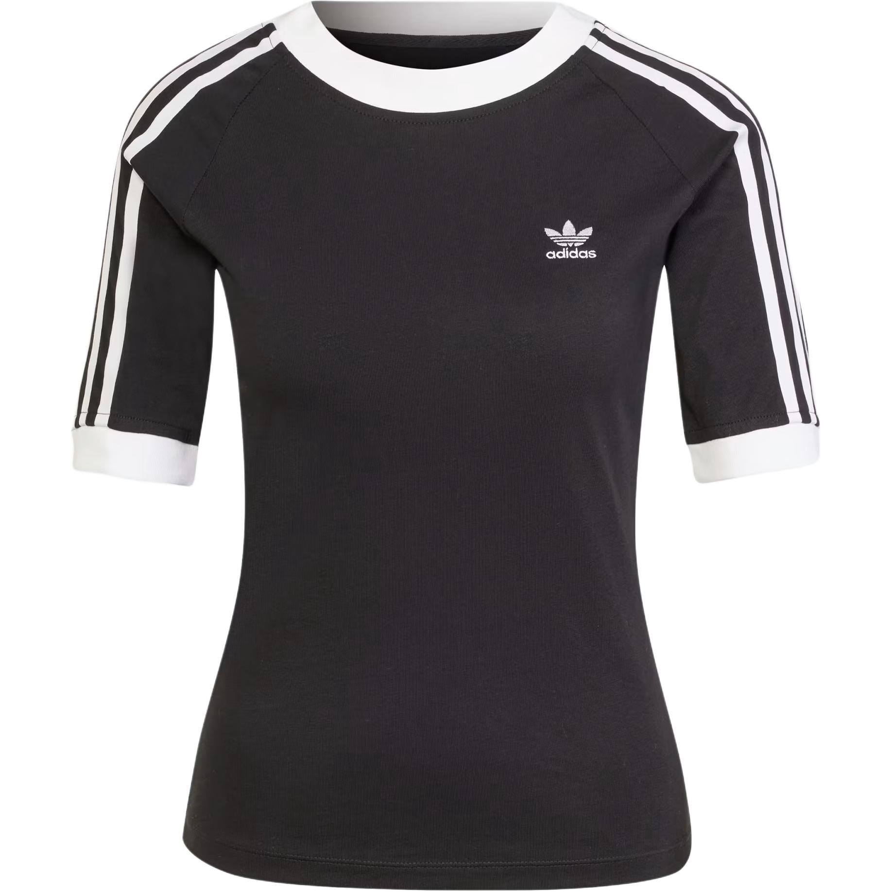 

Adidas Originals Футболка женская черная, Черный, Adidas Originals Футболка женская черная