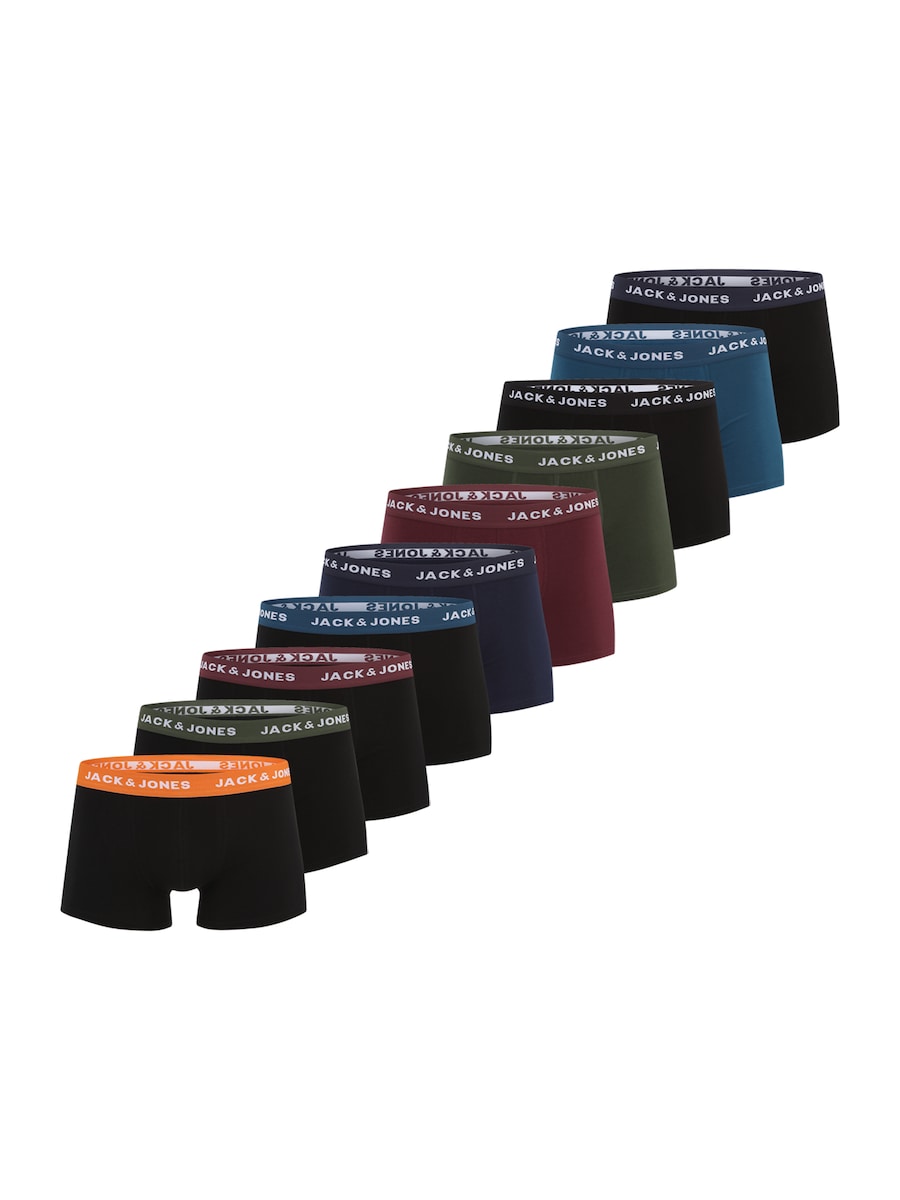 

Боксеры JACK & JONES JACSOLID, синий/темно-синий/темно-зеленый/ягодный/черный
