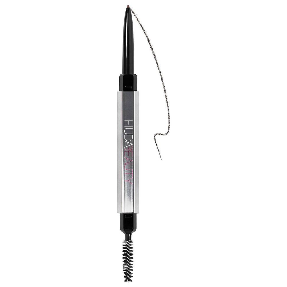

HUDA BEAUTY #BombКарандаш для бровей с микротенями для бровей, цвет Rich Brown