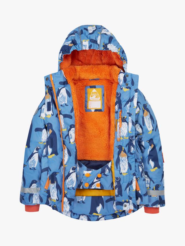 Детская утепленная лыжная куртка Penguin Waddle Frugi, Penguin Waddle — фото 3