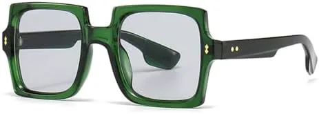 

Большие ретро-солнцезащитные очки для женщин, панк-стиль, градиентные очки, защита от УФ-излучения UV400, большие солнцезащитные очки для мужчин MTZJH, 6