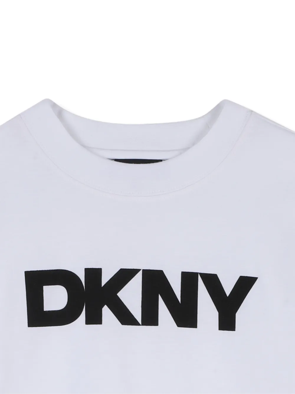 Футболка с логотипом Dkny Kids, белый — фото 3