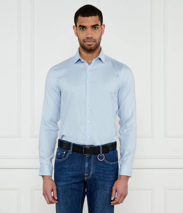 

Рубашка Slim fit Calvin Klein, синий
