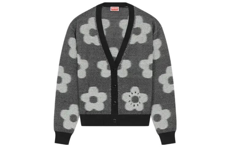 

Кардиган женский Kenzo, серый / белый