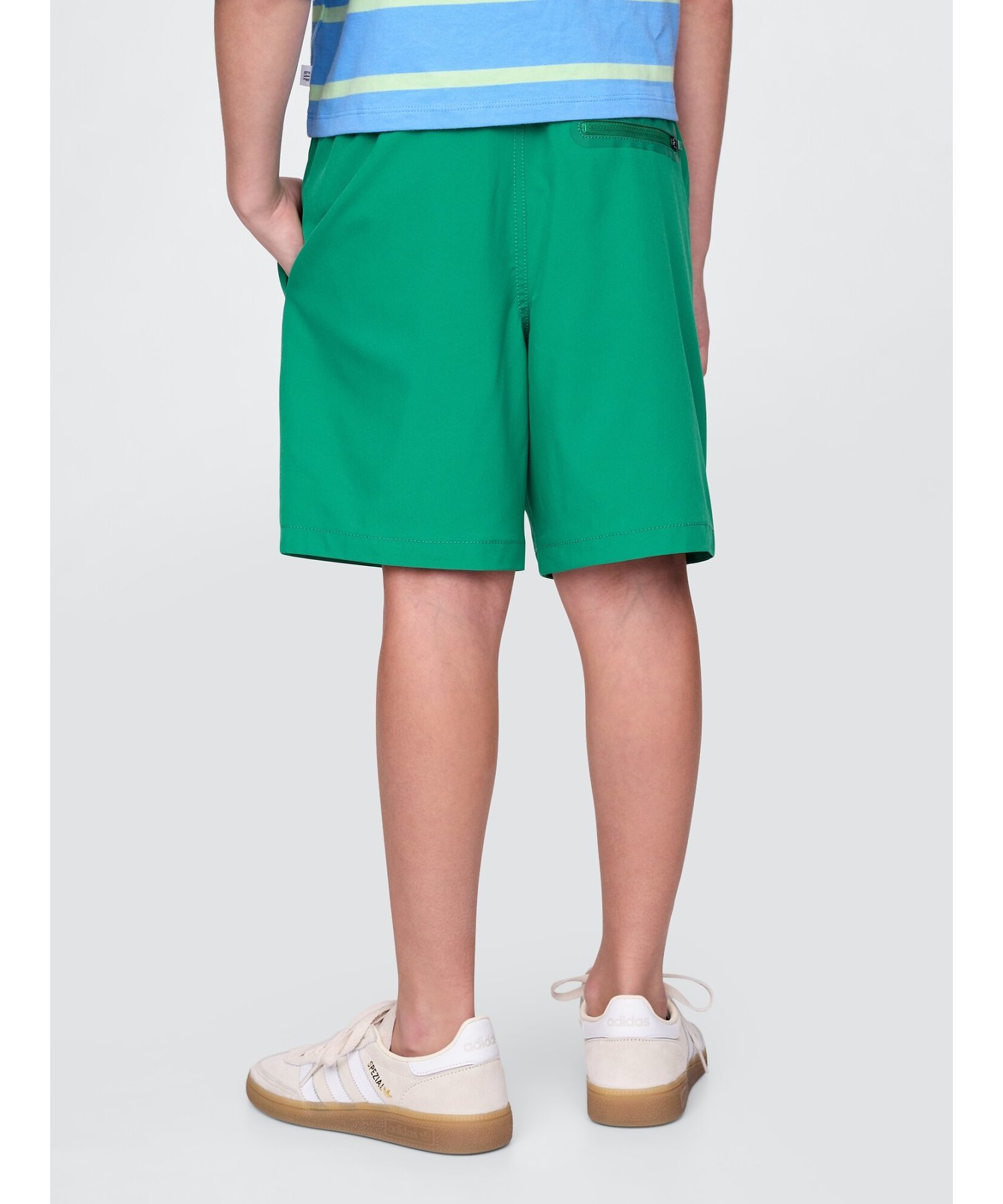 (K) Быстросохнущие шорты на подкладке (детские) GAP, IRISH_CLOVER — фото 2