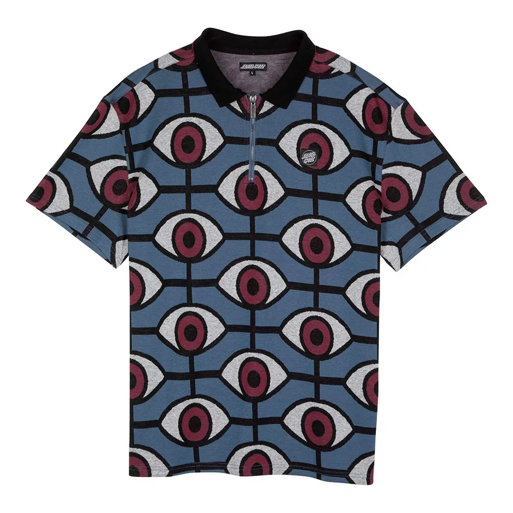 

Поло с коротким рукавом Santa Cruz Fleck, синий