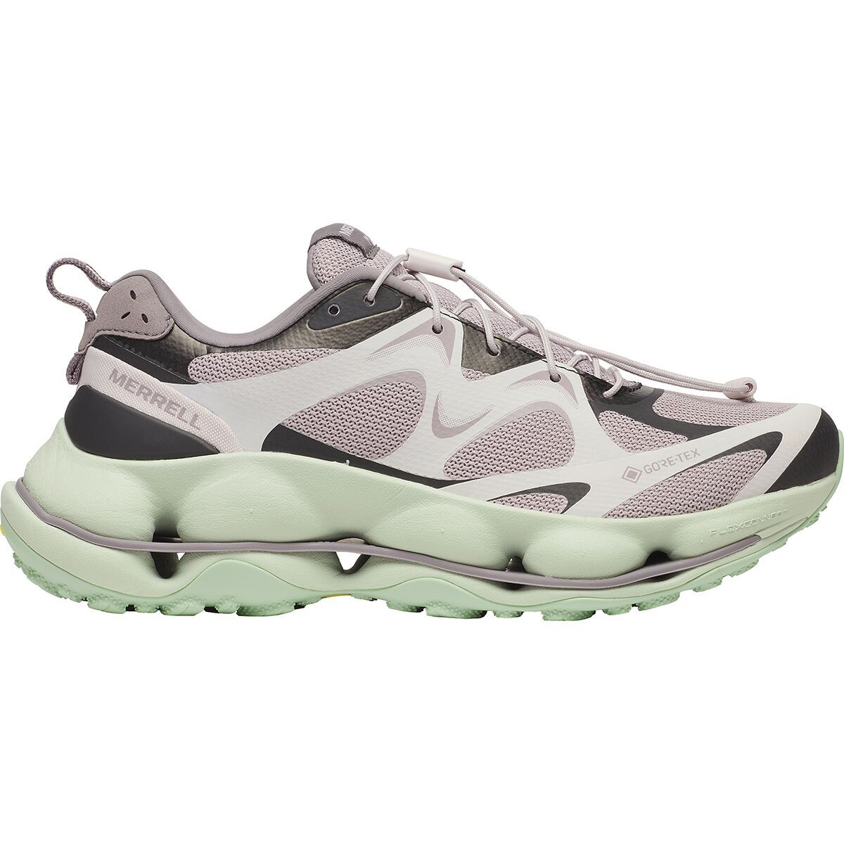 Треккинговые ботинки женские Merrell Speedarc matis на толстой подошве, серо-зеленый