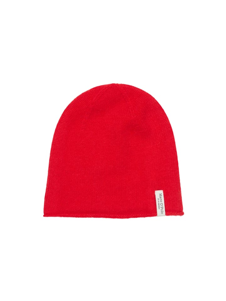 

Вязаная шапка ярко-красного цвета Marc O'Polo