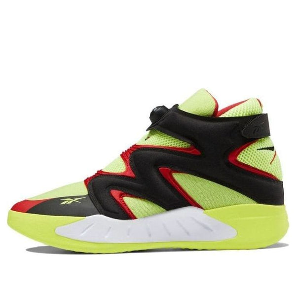 

Кроссовки instapump fury zone 'acid yellow' Reebok, зеленый
