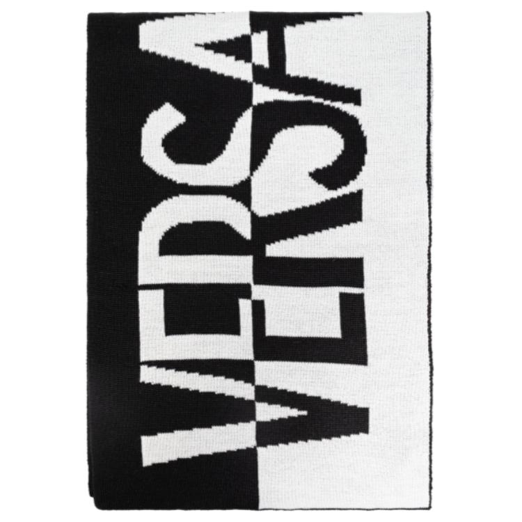 

VERSACE JEANS COUTURE Шарф с логотипом интарсия, Multicolor