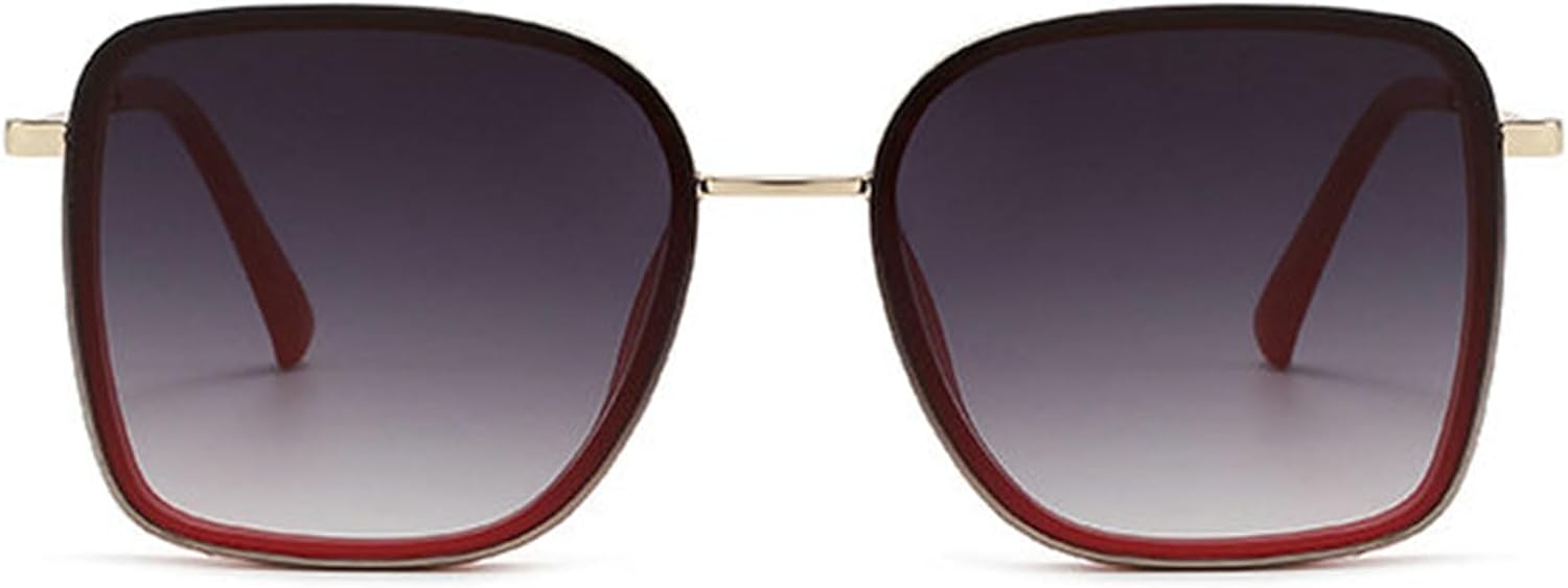 

Солнцезащитные очки Helena в стиле ретро, ​​квадратные, для женщин и мужчин, металлическая оправа, модные солнцезащитные очки 90-х, женские, коричневые, с защитой от УФ-излучения UV400, C4